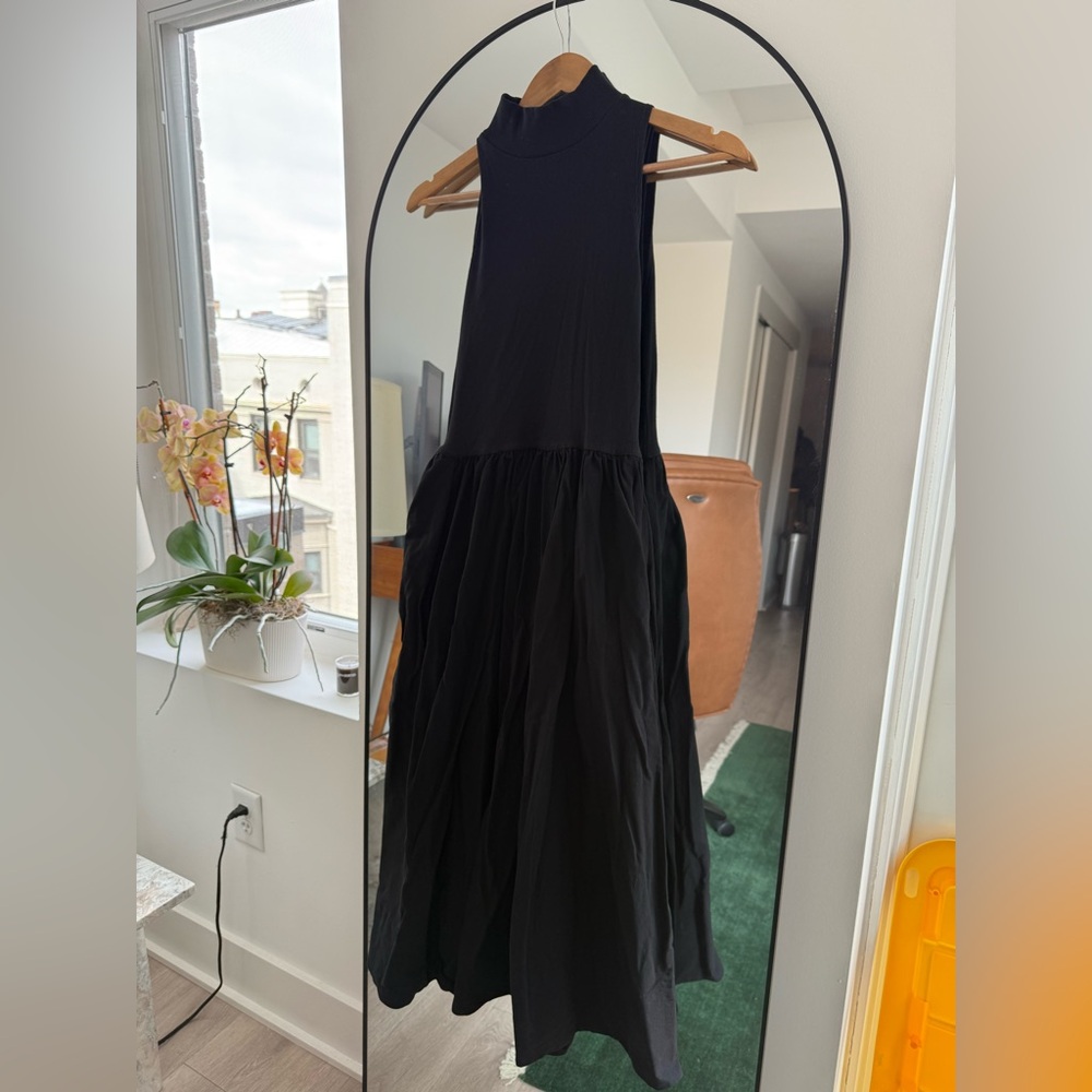 Reformation Sai Dress in Black Size Medium